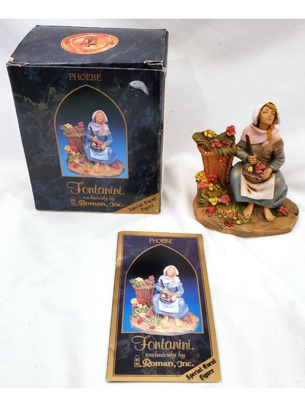 Fontanini Depose PHOEBE Heirloom Nativity Special Event figure 65340BX 271 VTG